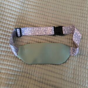 Floral Adjustable Cross Body Bag/ Fanny Pack